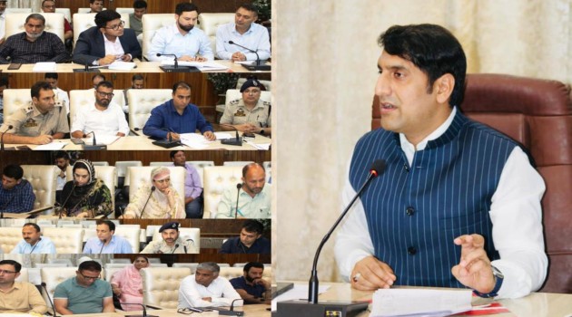 DC Srinagar reviews arrangements for forthcoming Independence Day Celebrations