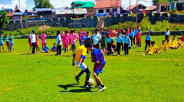Inter-School Sports competitions kick-off amid enthusiasm & zeal at Baramulla