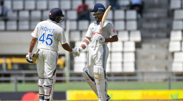 Trinidad test: After Rohit-Jaiswal opening century stand, Virat and Jadeja consolidate