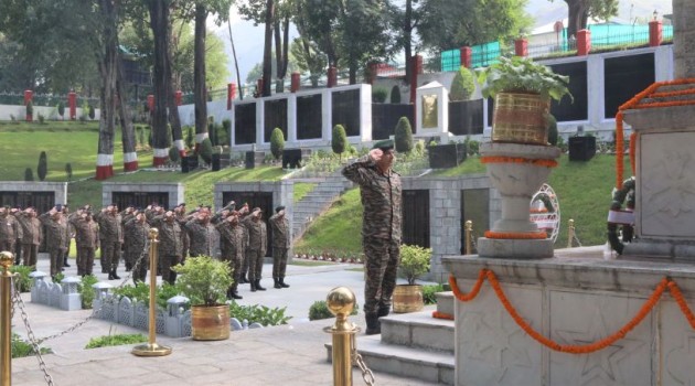 Chinar Corps Celebrates 24th Anniversary Of  Kargil Vijay Diwas