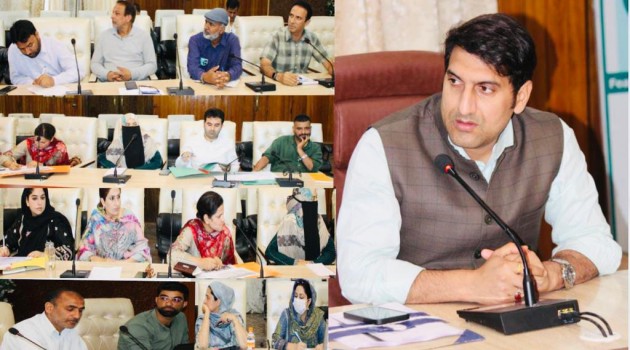 DC Srinagar reviews implementation of Mission Poshan, Mission Vatsalya and Social Security measures