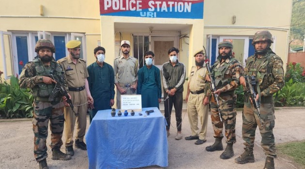 LeT modules busted in Kashmir; six militant associates arrested