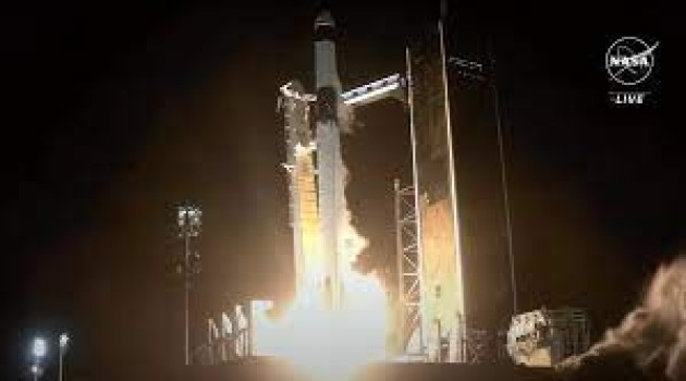 NASA Launches SpaceX Crew-7 Mission to ISS
