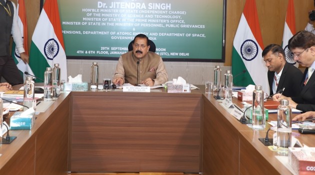 Dr Jitendra launches Artificial Intelligence driven Grievance Monitoring System
