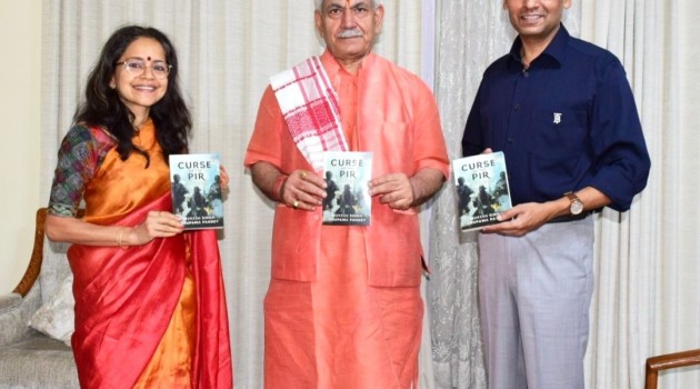Lt Governor releases Mukesh Singh and Anupama Pandey’s book “Curse of the Pir”