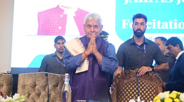 Lt Governor attends the launch ceremony of Jammu Kashmir Finance & Accounts Society’s Journal at Srinagar