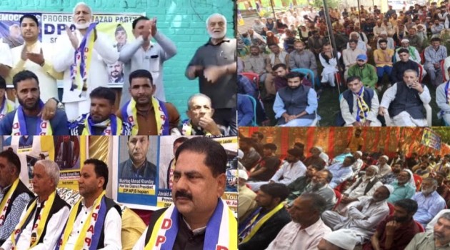 DPAP holds party convention in Sumbal, Wachi