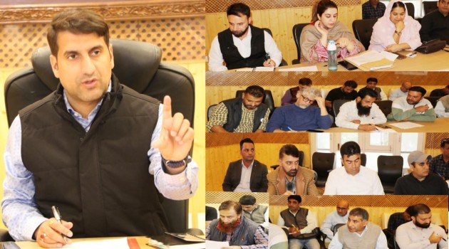 DC Srinagar reviews progress in implementation of PMAY-Urban scheme