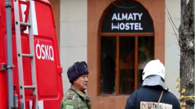 Thirteen killed in fire in Kazakhstan hostel :Dept