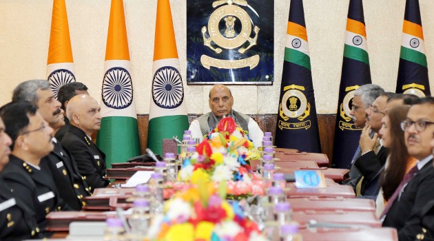 Rajnath Singh inaugurates 40th Coast Guard Commanders’ Conference in New Delhi