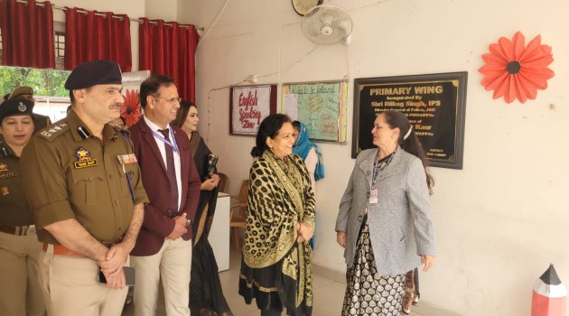 Chairperson, JKPPSs/PWWA, J&K, visits Police Public School Miran Sahib Jammu