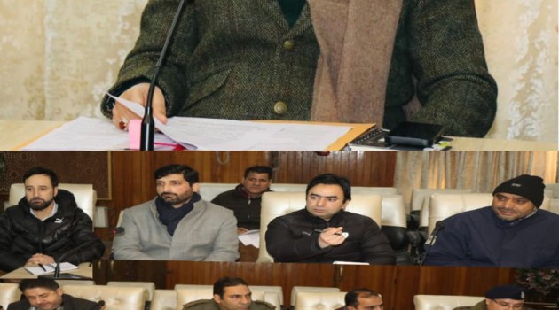 DC Srinagar chairs NCORD meeting on Prevention of Drug Abuse & Narcotics Trade