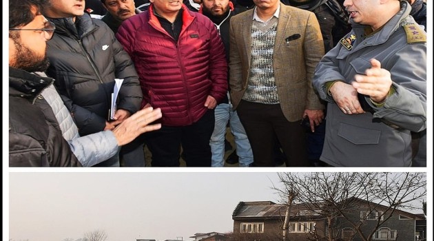 Barzulla Bund Road completed timely; Div Com congratulates concerned Departments