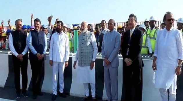 PM Modi inaugurates India’s longest sea bridge Atal Setu in Mumbai