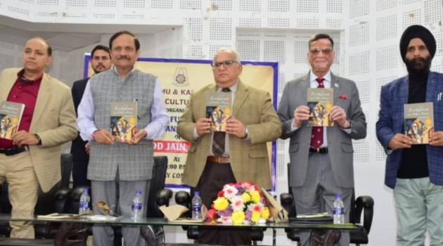 Advisor Bhatnagar releases Pramod Jain’s book ‘Lockdown and Other Poems’ at Jammu