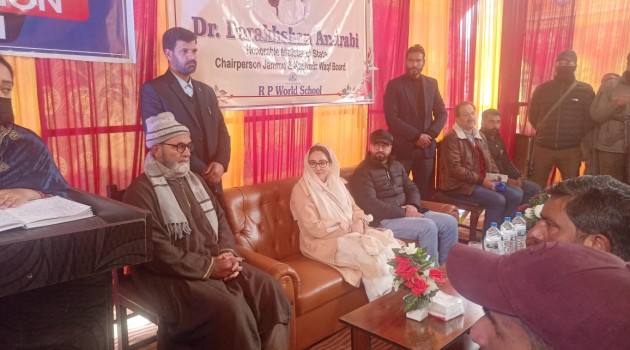 Our children are now dreaming big in peaceful Kashmir”: Dr Darakhshan