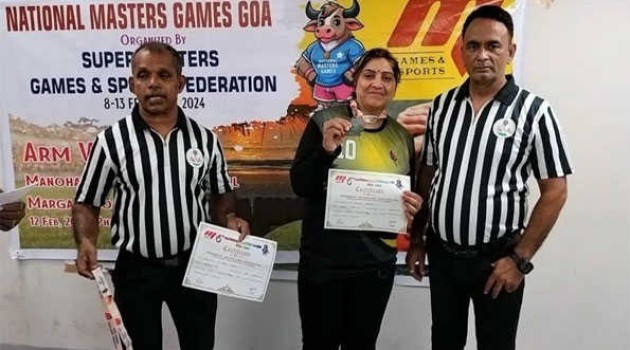 Sixth Master Games: Jammu women bag gold, silver medals
