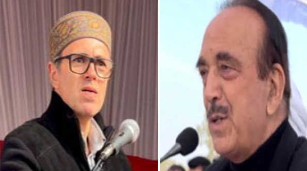 Omar hits out at Azad, says he was begging for RS seat in 2015