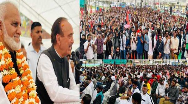 Defeat entities dividing people on religious lines: Azad