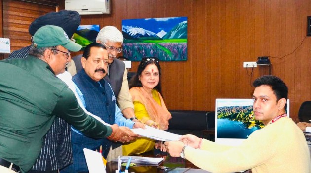 BJP’s Jitendra Singh files nomination for Udhampur seat amidst high-profile support
