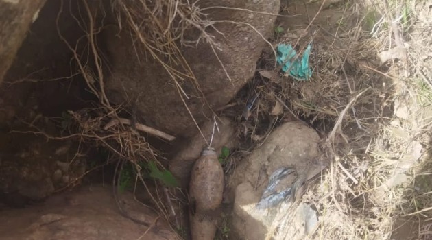 Old-rusted shell recovered near school in Mendhar Poonch