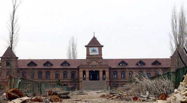 Anger over axing of poplar trees at Srinagar historic college