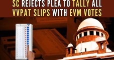 Supreme Court dismisses all petitions seeking 100% verification of VVPAT slips during elections