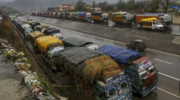 Jammu-Srinagar Highway Closed For Traffic