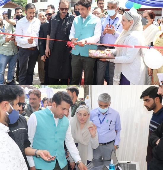 DC Srinagar inaugurates Block level Health Mela at UPHC Nishat Asian Mail