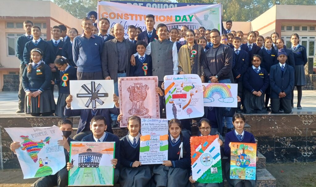 BSF School Celebrated Constitution Day Asian Mail